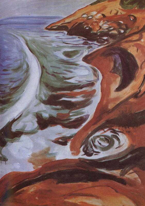 Edvard Munch Rock oil painting image